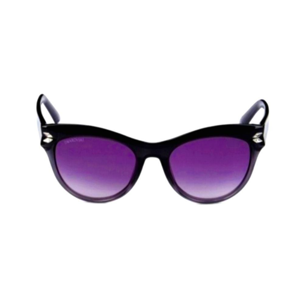 Swarovski Gradient Smoke Cat Eye Sunglasses
